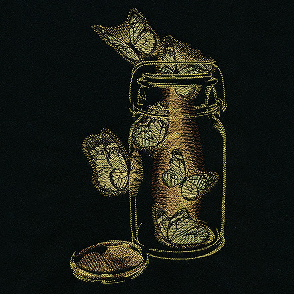 Magical Butterflies Jar