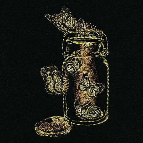 Magical Butterflies Jar