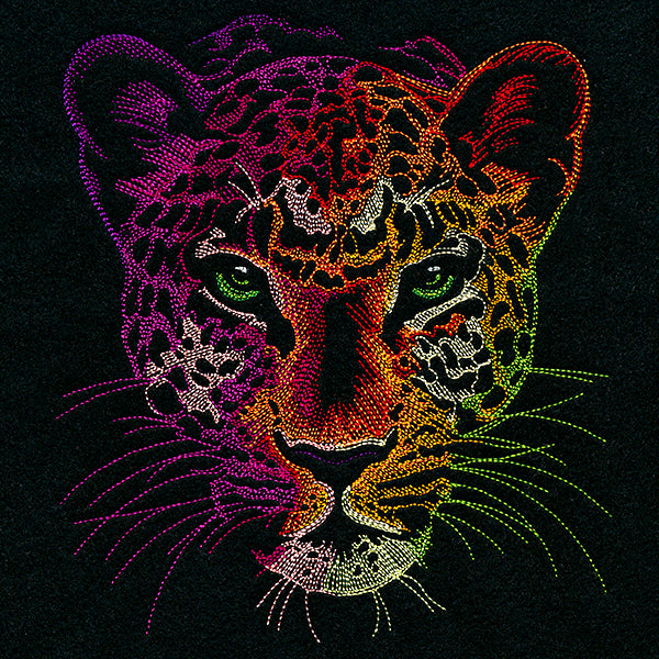 Rainbows & Mystery - Leopard Head