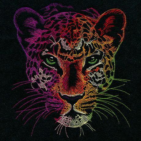 Rainbows & Mystery - Leopard Head
