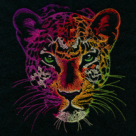 Rainbows & Mystery - Leopard Head