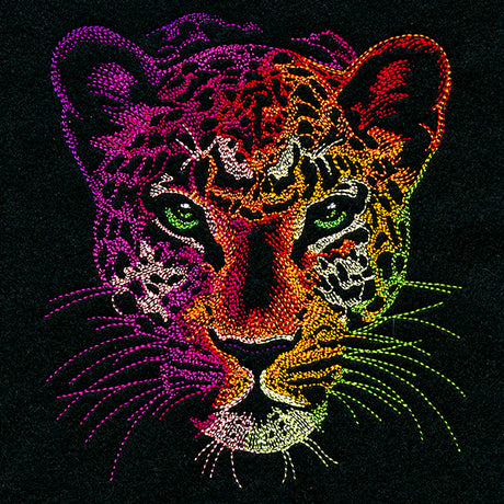Rainbows & Mystery - Leopard Head