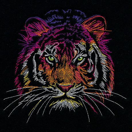 Rainbows & Mystery - Tiger Head