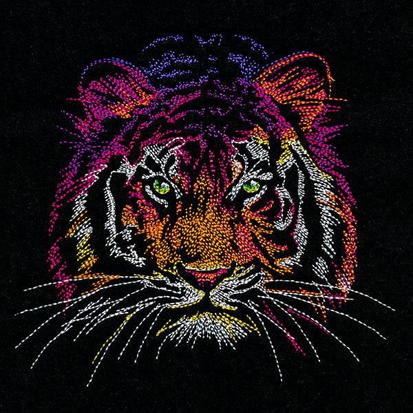 Rainbows & Mystery - Tiger Head