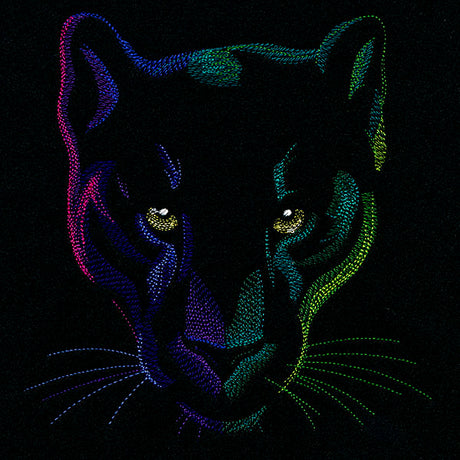 Rainbows & Mystery - Panther Head