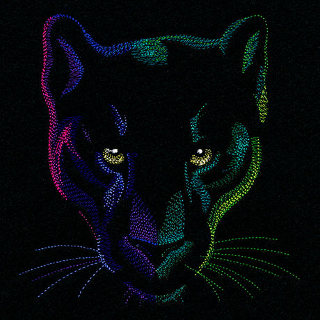 Rainbows & Mystery - Panther Head