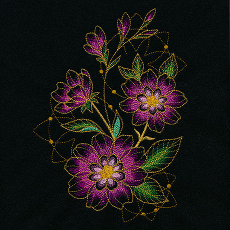 Gilded Beauty Flower Feature