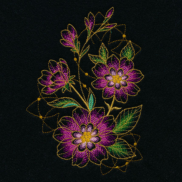 Gilded Beauty Flower Feature