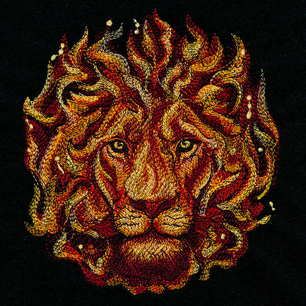 From the Flames Lion