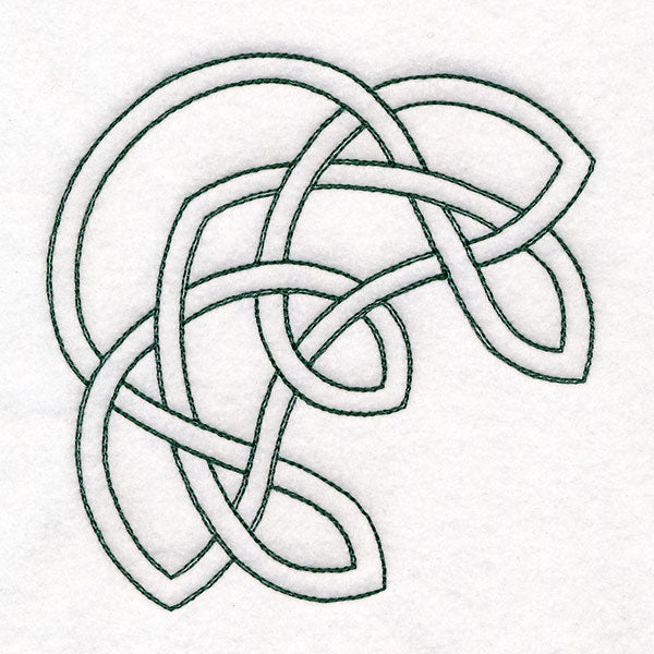 Celtic Magic Knotwork Outer Corner