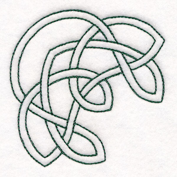 Celtic Magic Knotwork Outer Corner