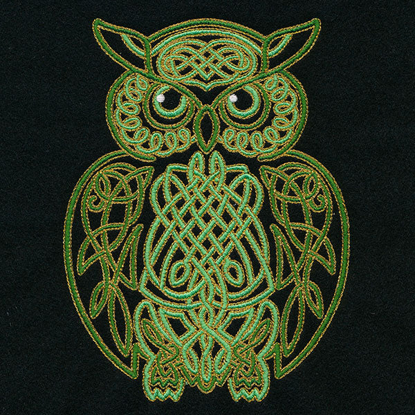 Celtic Knotwork Owl