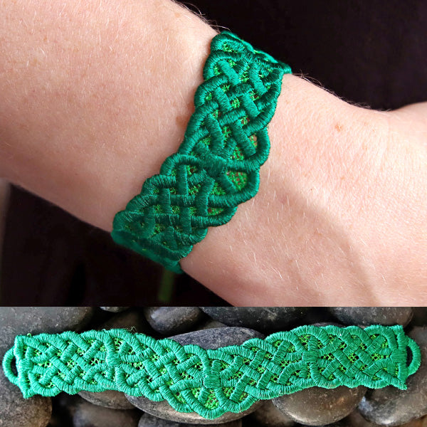 Celtic Knotwork Bracelet (Lace)