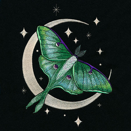 Cosmic Luna Moth
