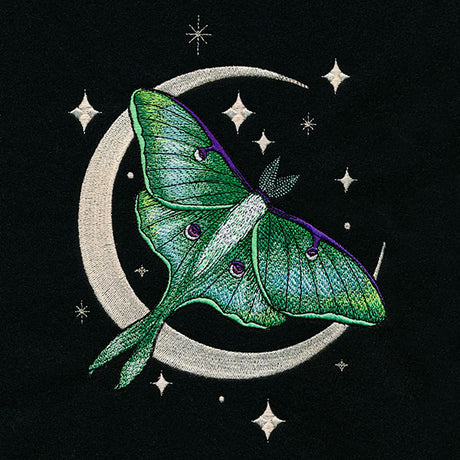 Cosmic Luna Moth