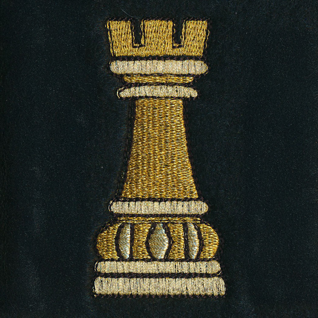Gilded Chess Piece - Rook