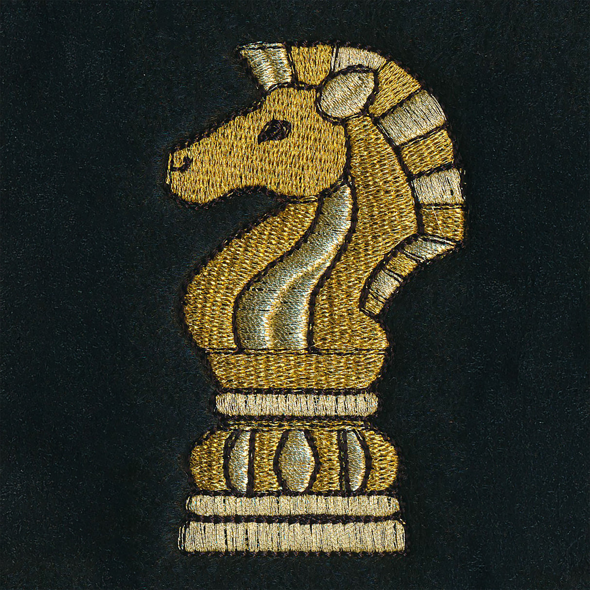 Gilded Chess Piece - Knight