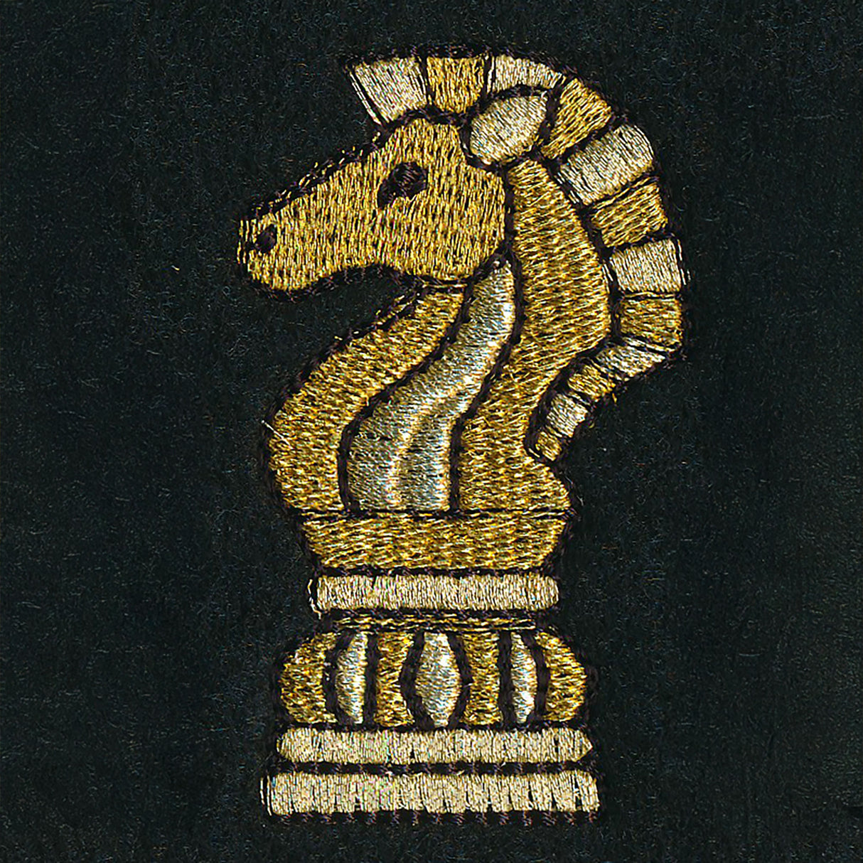 Gilded Chess Piece - Knight