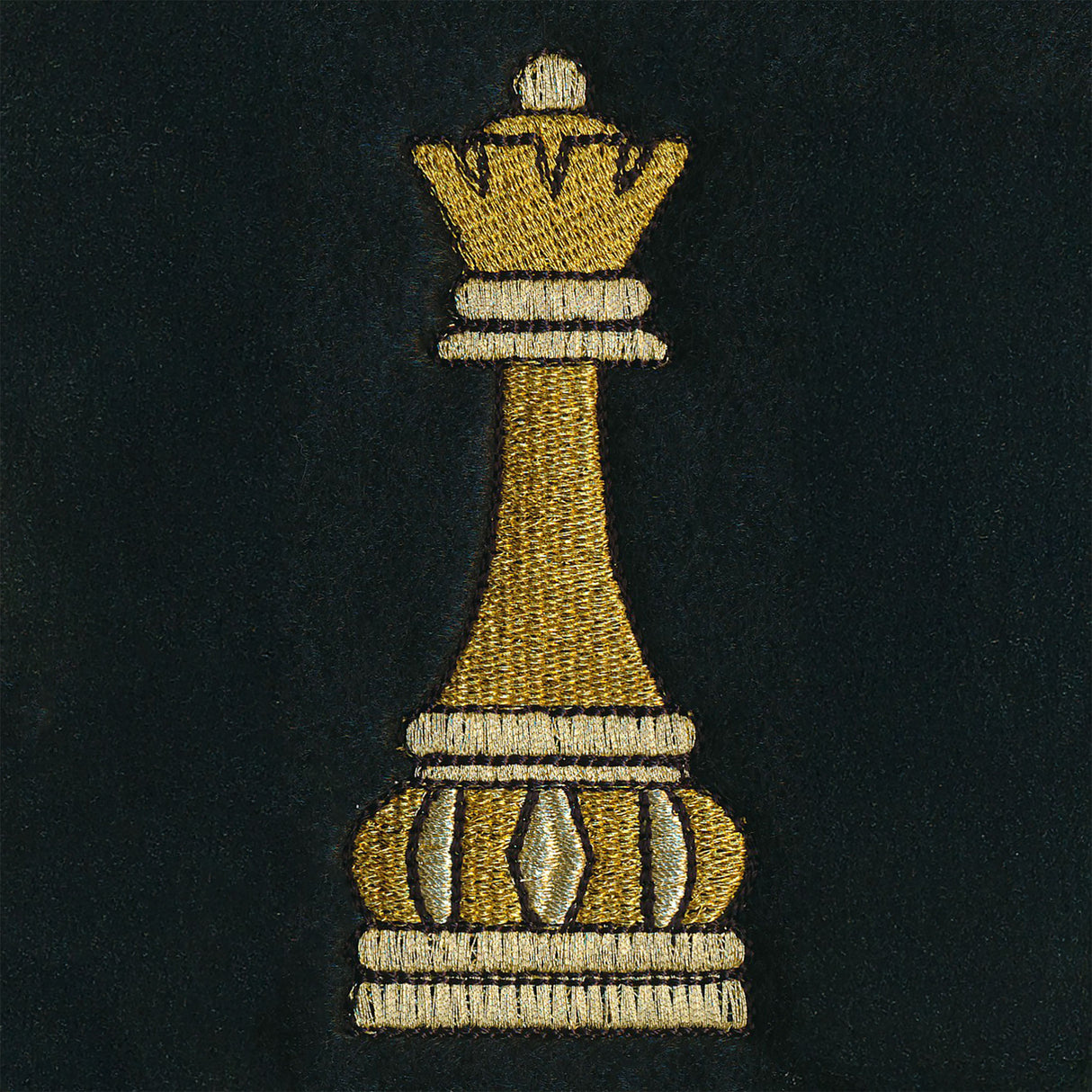 Gilded Chess Piece - Queen
