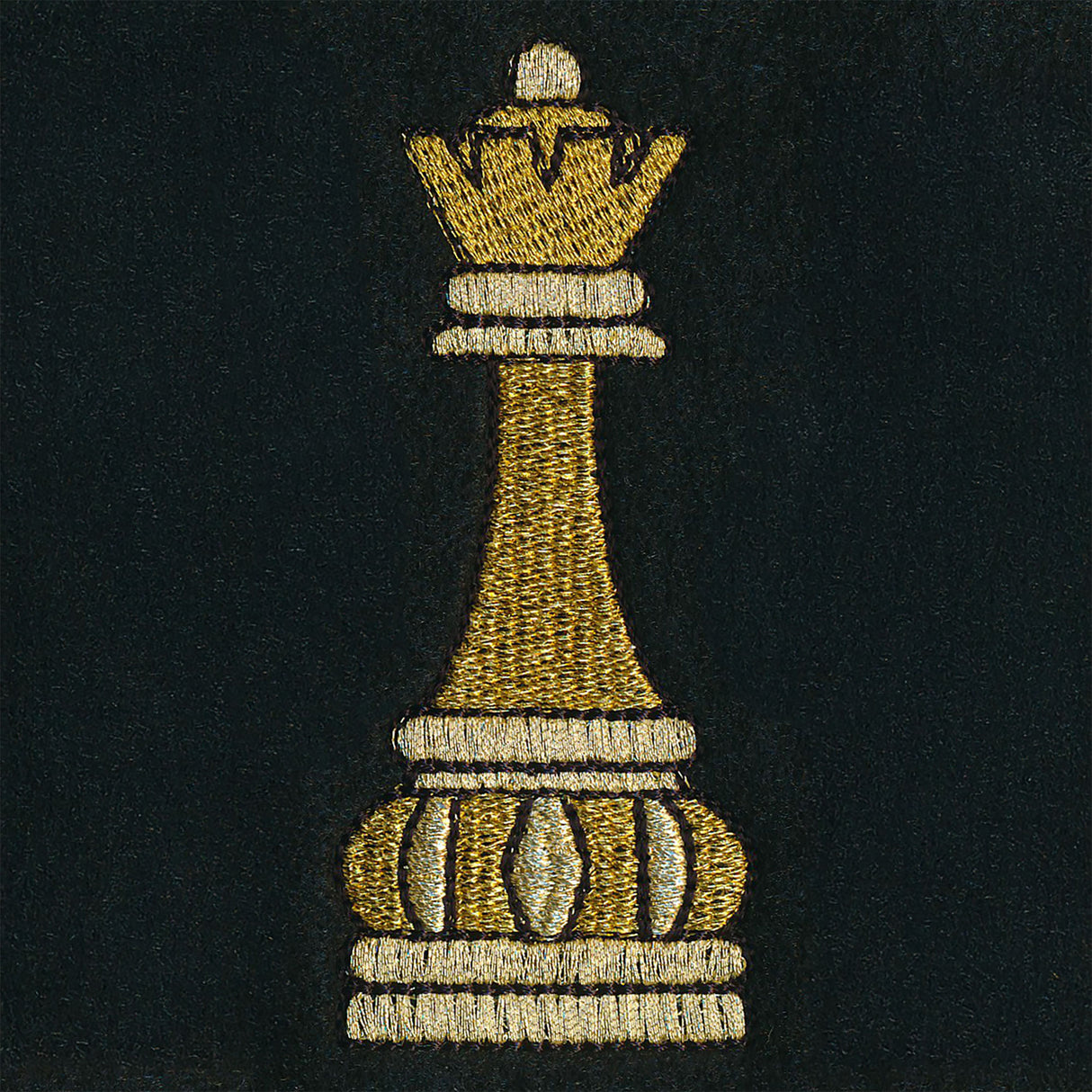 Gilded Chess Piece - Queen