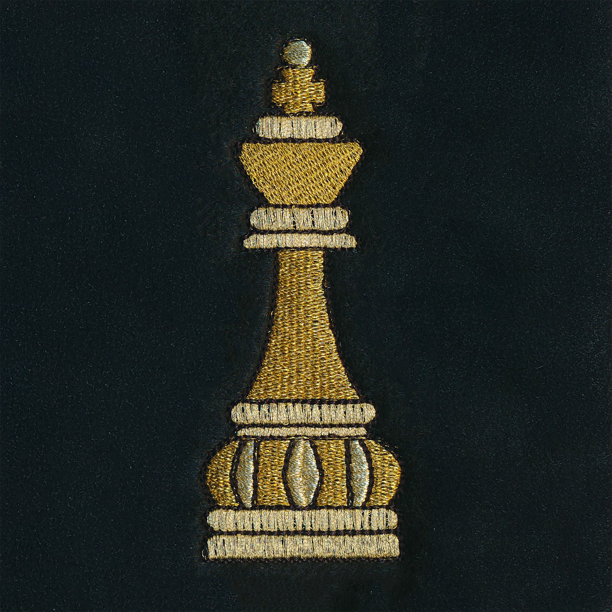 Gilded Chess Piece - King
