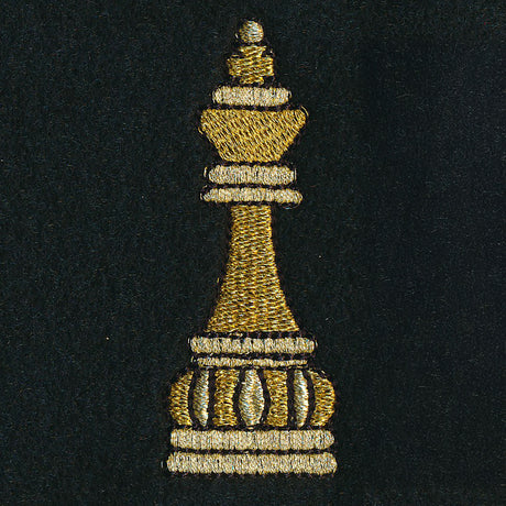 Gilded Chess Piece - King