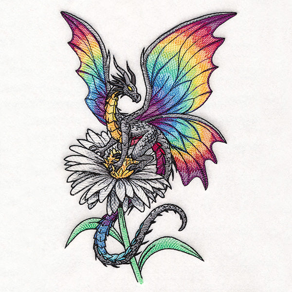 Rainbow Butterfly Dragon