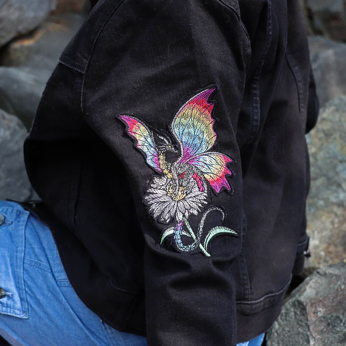 Rainbow Butterfly Dragon