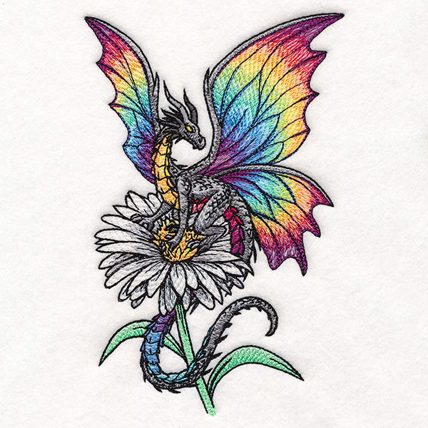 Rainbow Butterfly Dragon