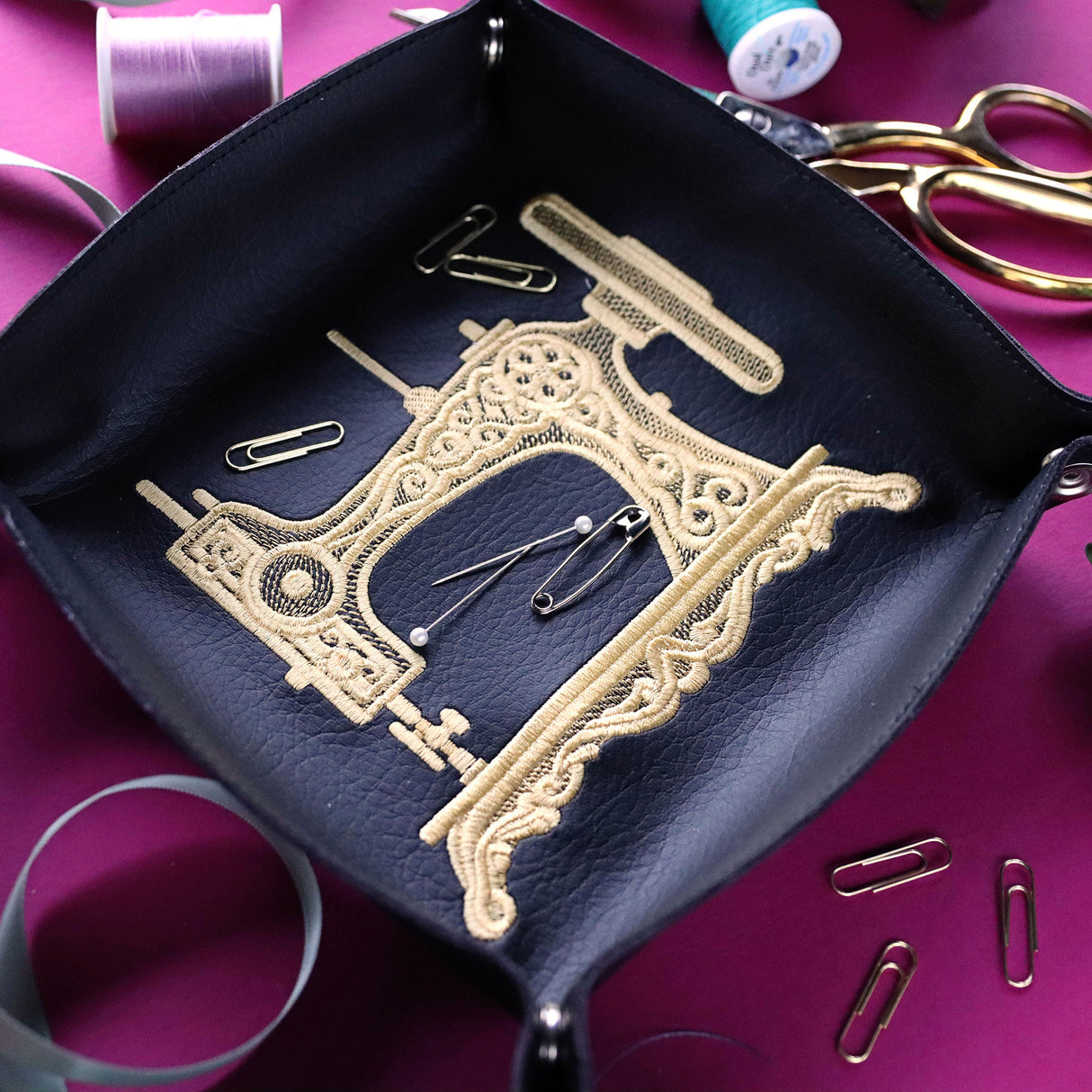 Gilded Sewing Machine