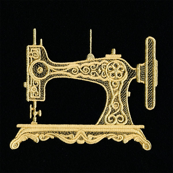 Gilded Sewing Machine