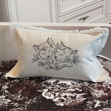 Floral Feline - Kitty Pair