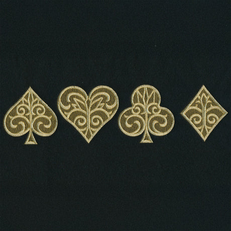 Gilded Card Suits - Horizontal Border