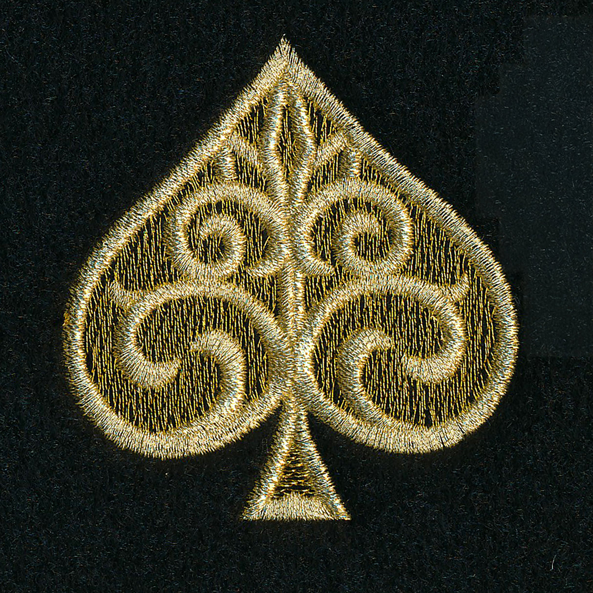 Gilded Card Suits - Spade