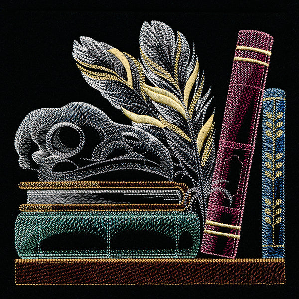 Build a Bookshelf Scene – Skull and Quill