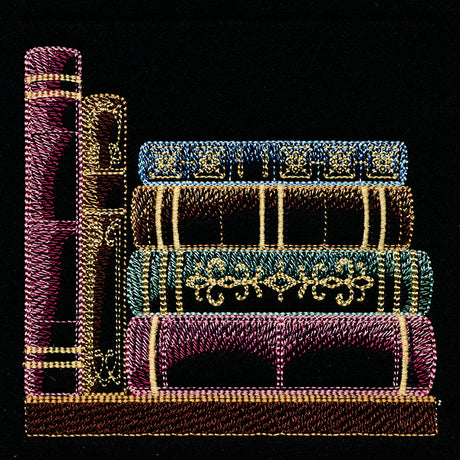 Build a Bookshelf Scene – Horizontal Book Stack
