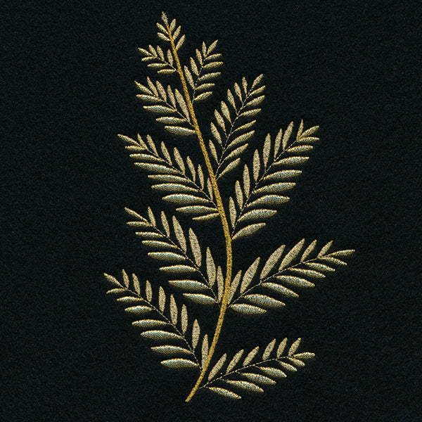 Gilded Botanicals - Curving Fern