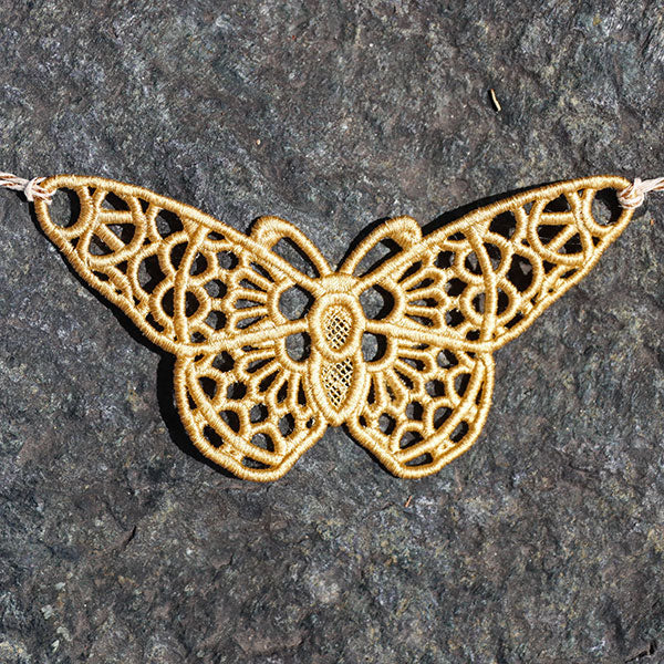 Gilded Wings Bracelet - Butterfly (Lace)