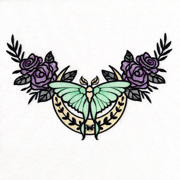 Cosmic Rose Moth Feature