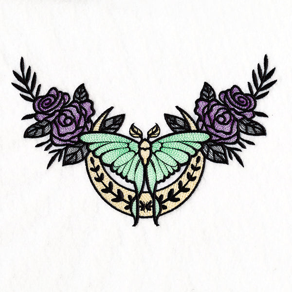 Cosmic Rose Moth Feature