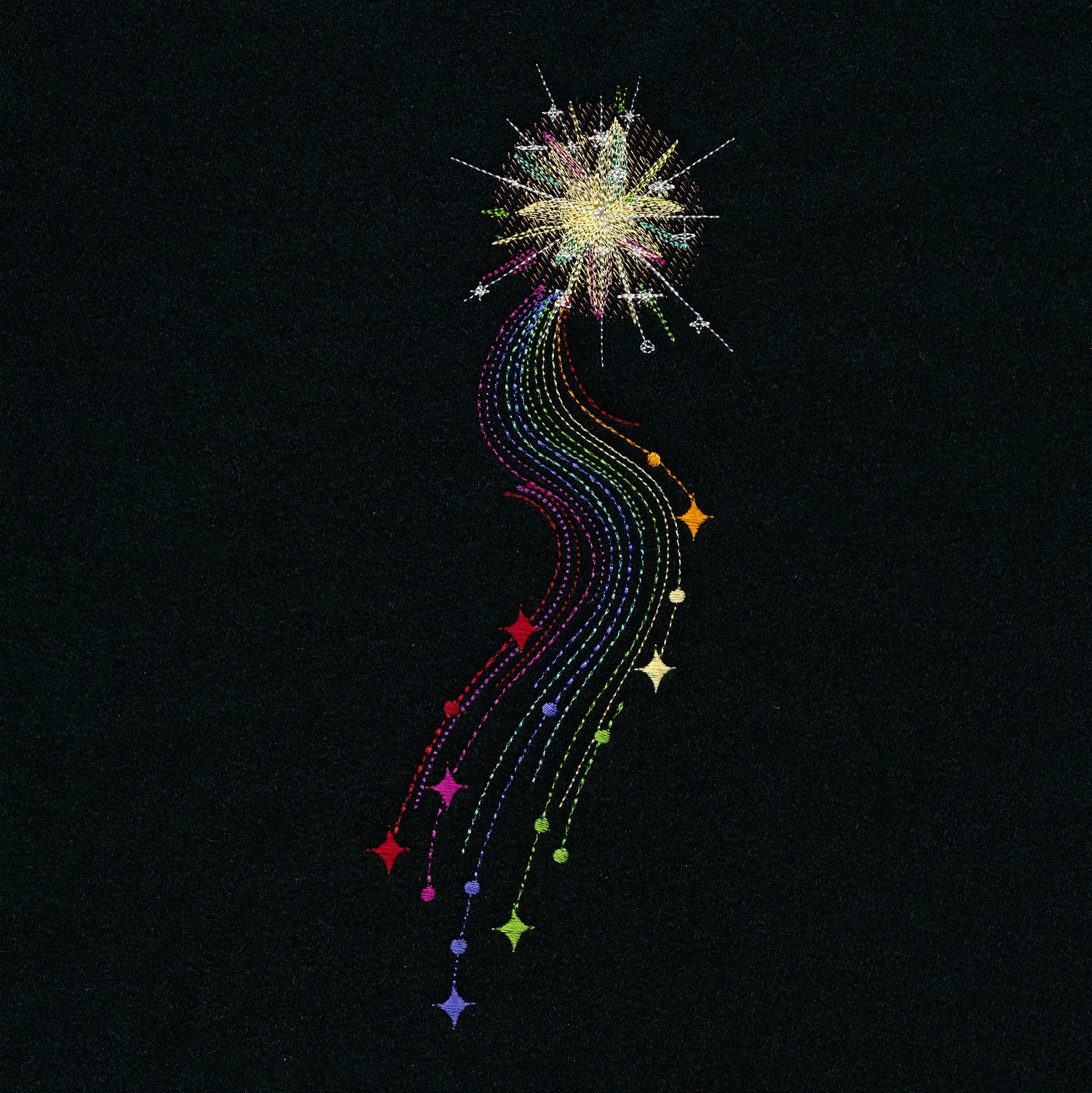 Rainbow Shooting Star