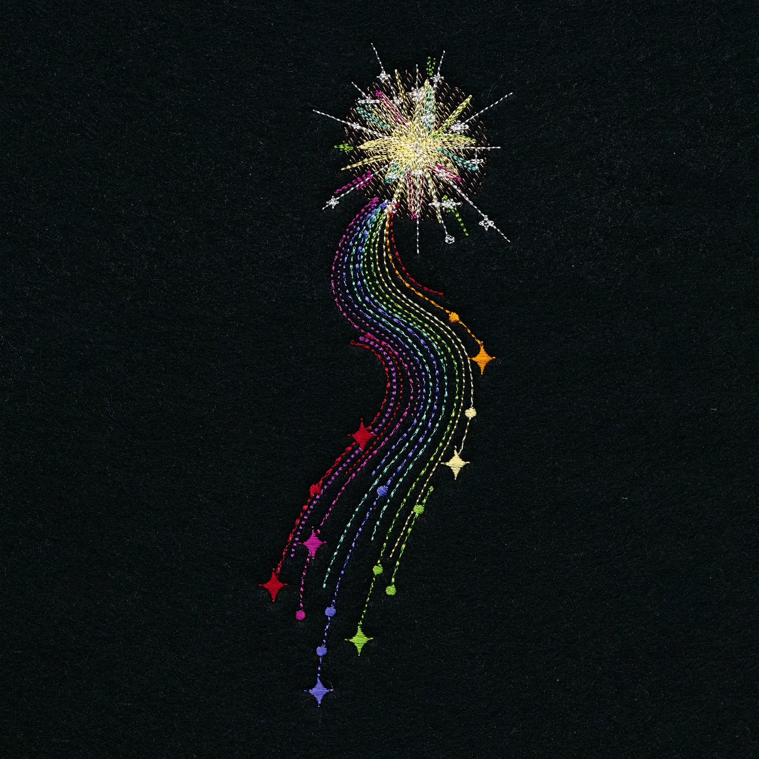 Rainbow Shooting Star