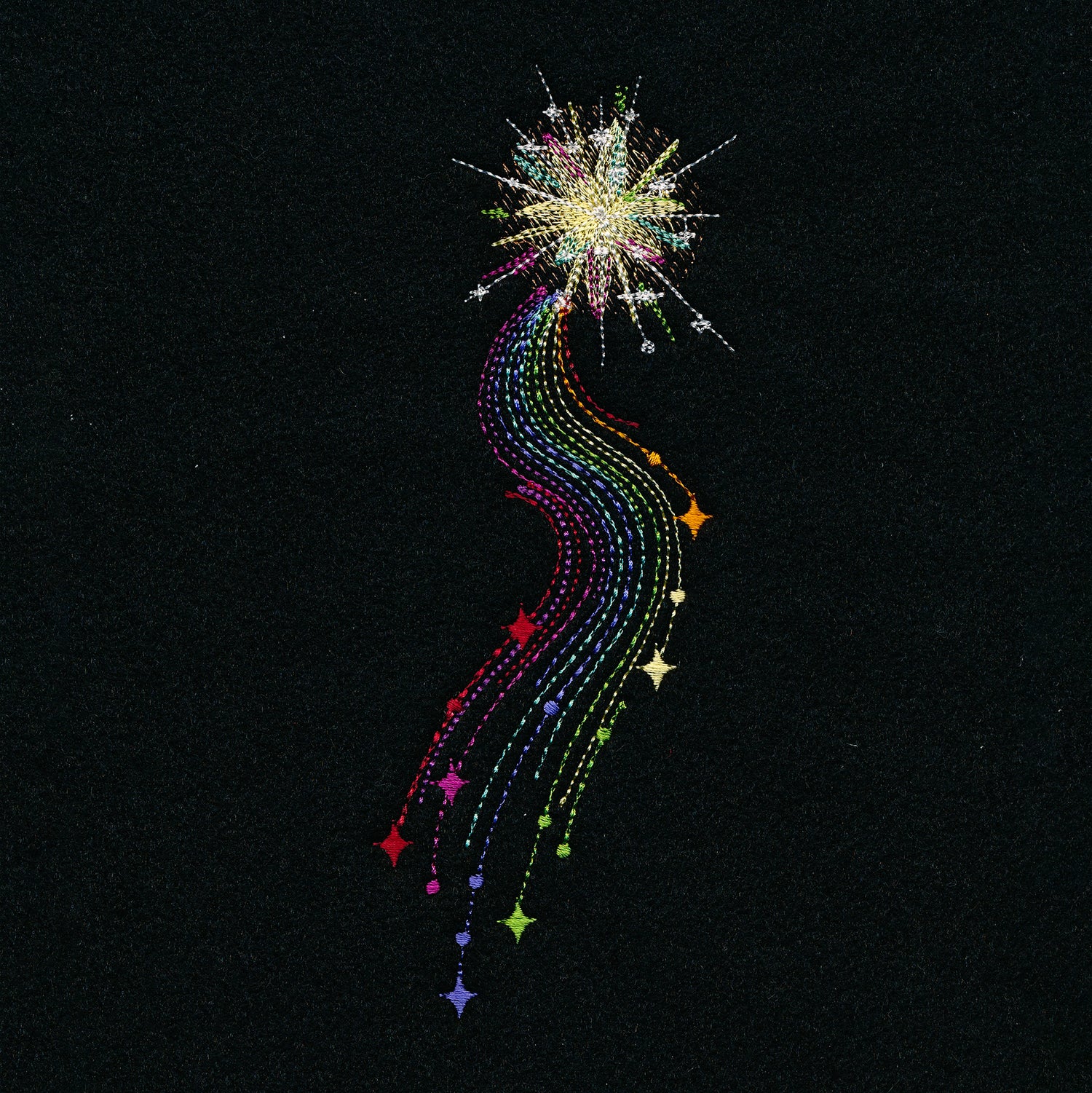 Rainbow Shooting Star