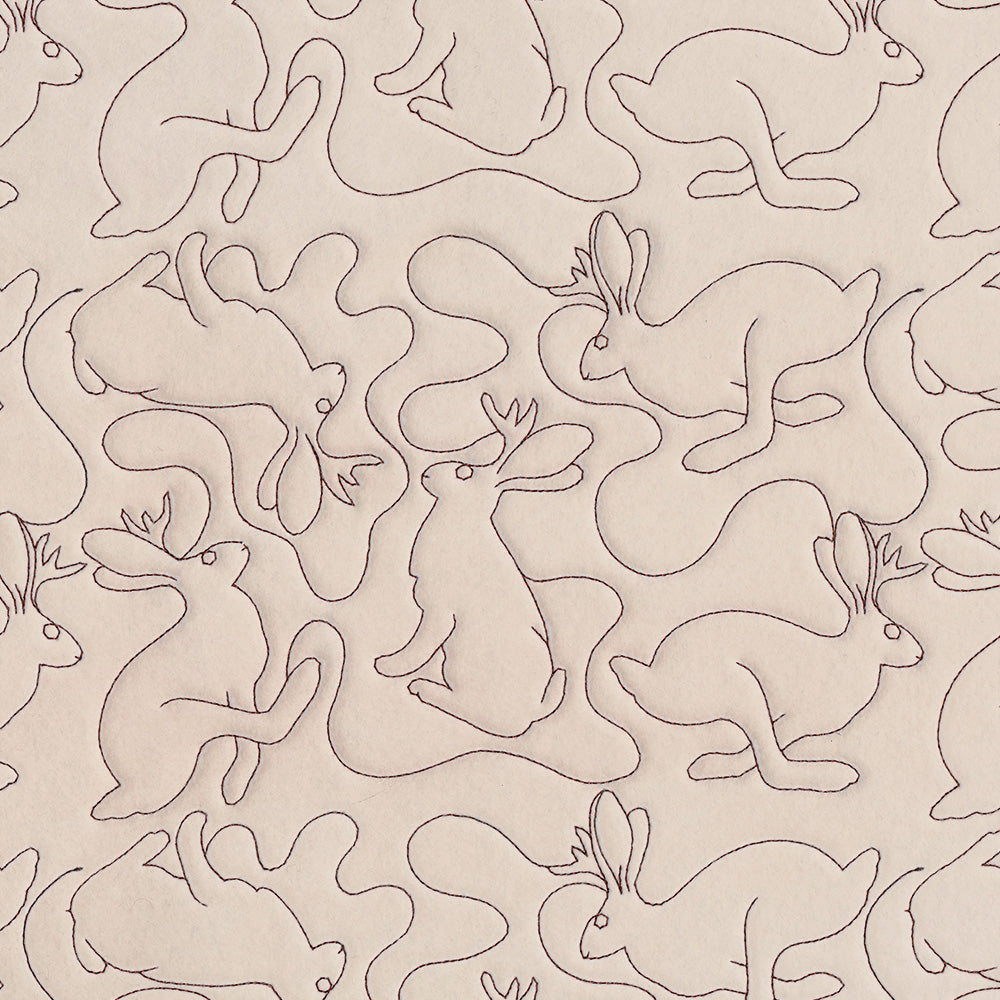 Cryptid Creatures - Jackalope (Edge-to-Edge Quilting)