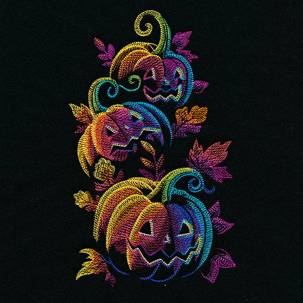Color Theory Tumbling Jack O' Lantern