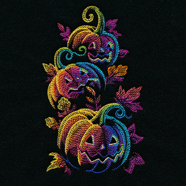 Color Theory Tumbling Jack O' Lantern