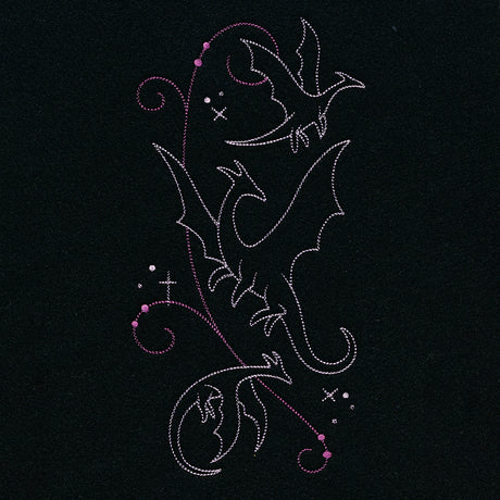 Delicate Dragon Border