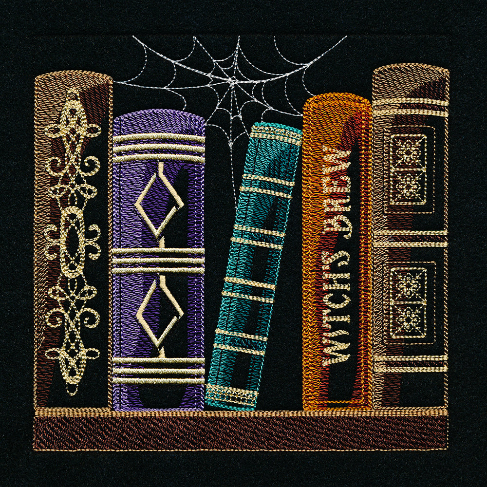 Build a Halloween Bookshelf Scene - Witch's Brew