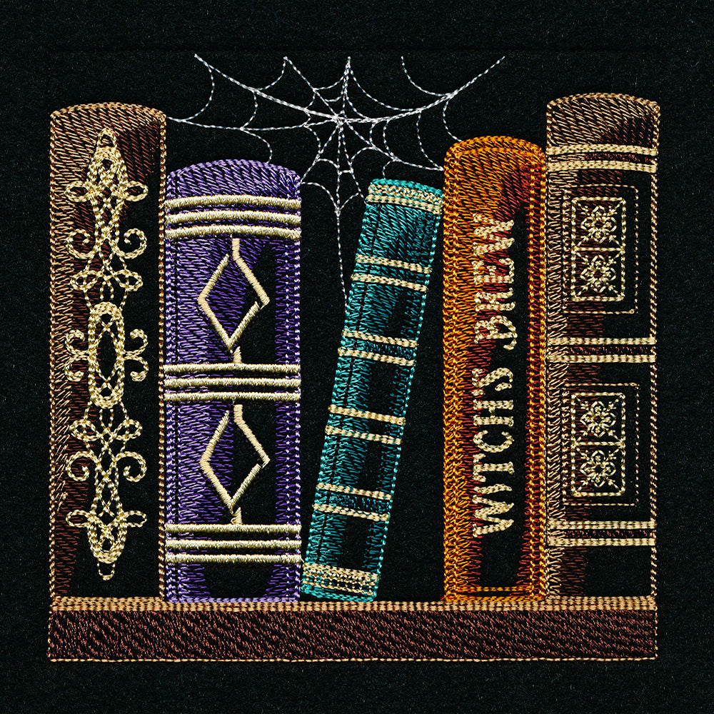 Build a Halloween Bookshelf Scene - Witch's Brew