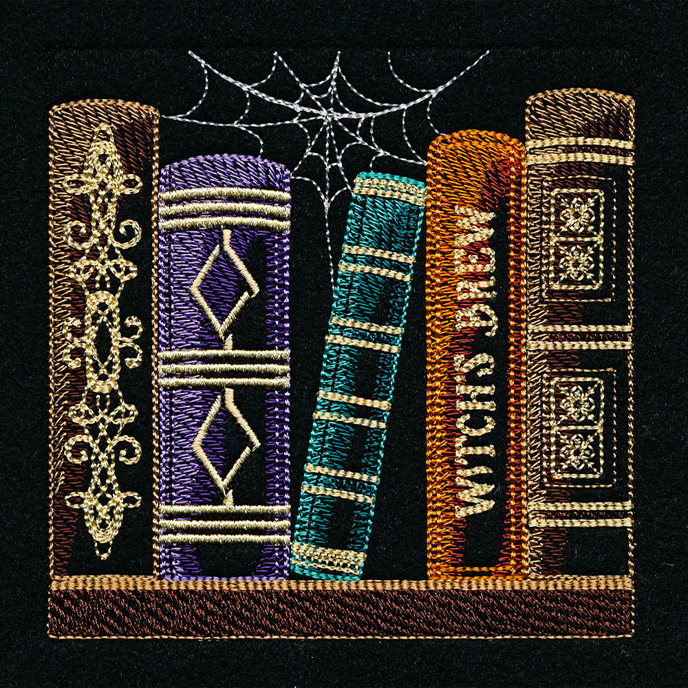 Build a Halloween Bookshelf Scene - Witch's Brew